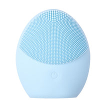 Load image into Gallery viewer, LAIKOU Silicone Face Cleansing Brush Electric Face Cleanser Electric Facial Cleanser Cleansing Skin Deep Washing Massage Brush