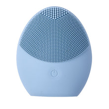 Load image into Gallery viewer, LAIKOU Silicone Face Cleansing Brush Electric Face Cleanser Electric Facial Cleanser Cleansing Skin Deep Washing Massage Brush