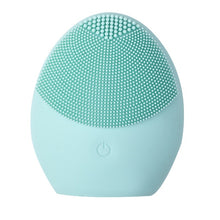 Load image into Gallery viewer, LAIKOU Silicone Face Cleansing Brush Electric Face Cleanser Electric Facial Cleanser Cleansing Skin Deep Washing Massage Brush