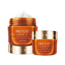 Load image into Gallery viewer, BREYLEE Vitamin C Whitening Set Face Serum Facial Cream Mask Fade Freckles Spots Melanin Eye Cream Remove Dark Circles Skin Care