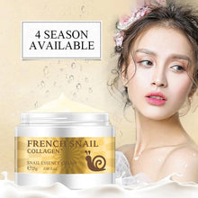 Load image into Gallery viewer, Snail Face Cream Collagen Moisturizer Anti Wrinkle face cream Nourishing Hyaluronic Acid whitening Cream Korean cosmetics
